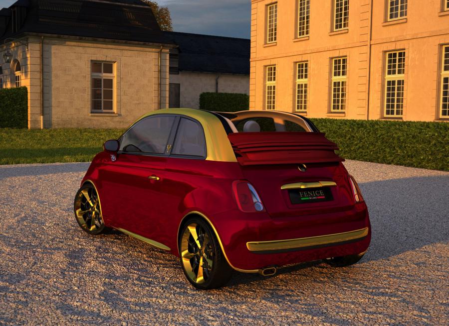  Fiat 500C La Dolce Vita by Fenice Milano 2010 года  (фото 14 из 15)